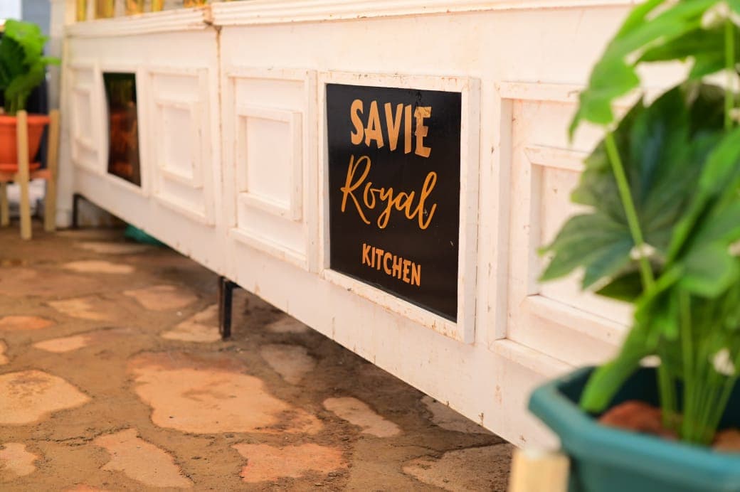 Professional corporate lunch buffet