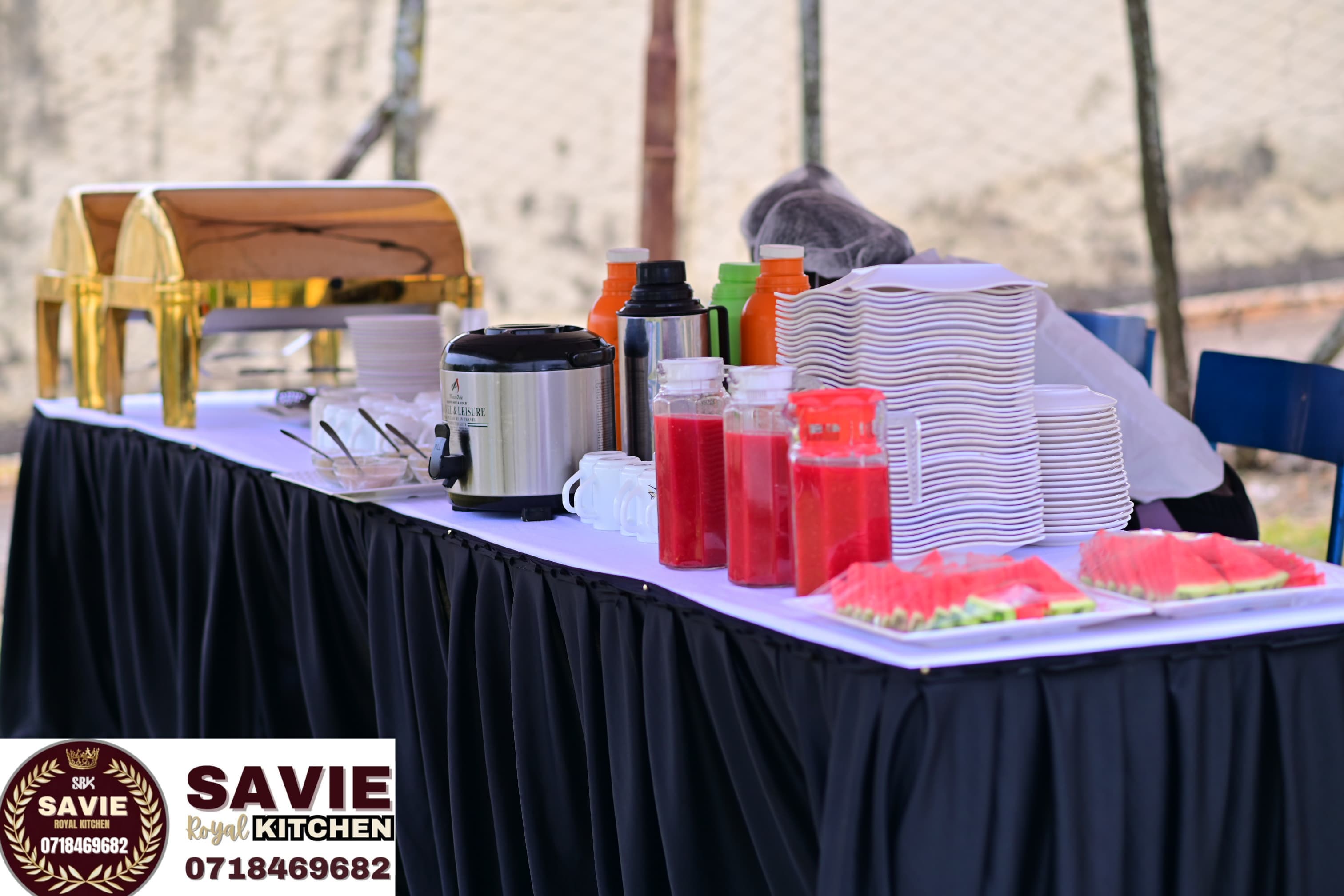 Beautifully arranged food platters