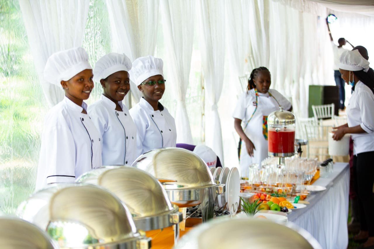 Beautifully arranged food platters