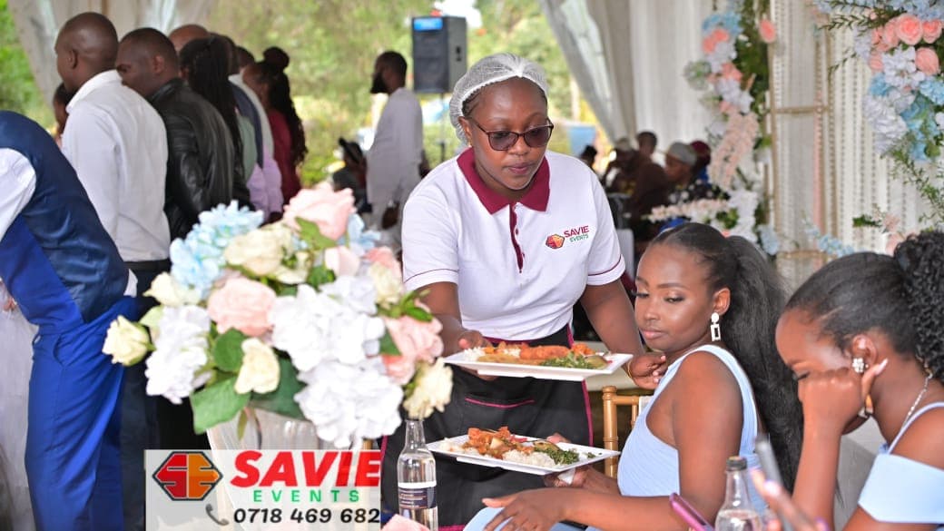 Close up of gourmet hors d'oeuvres