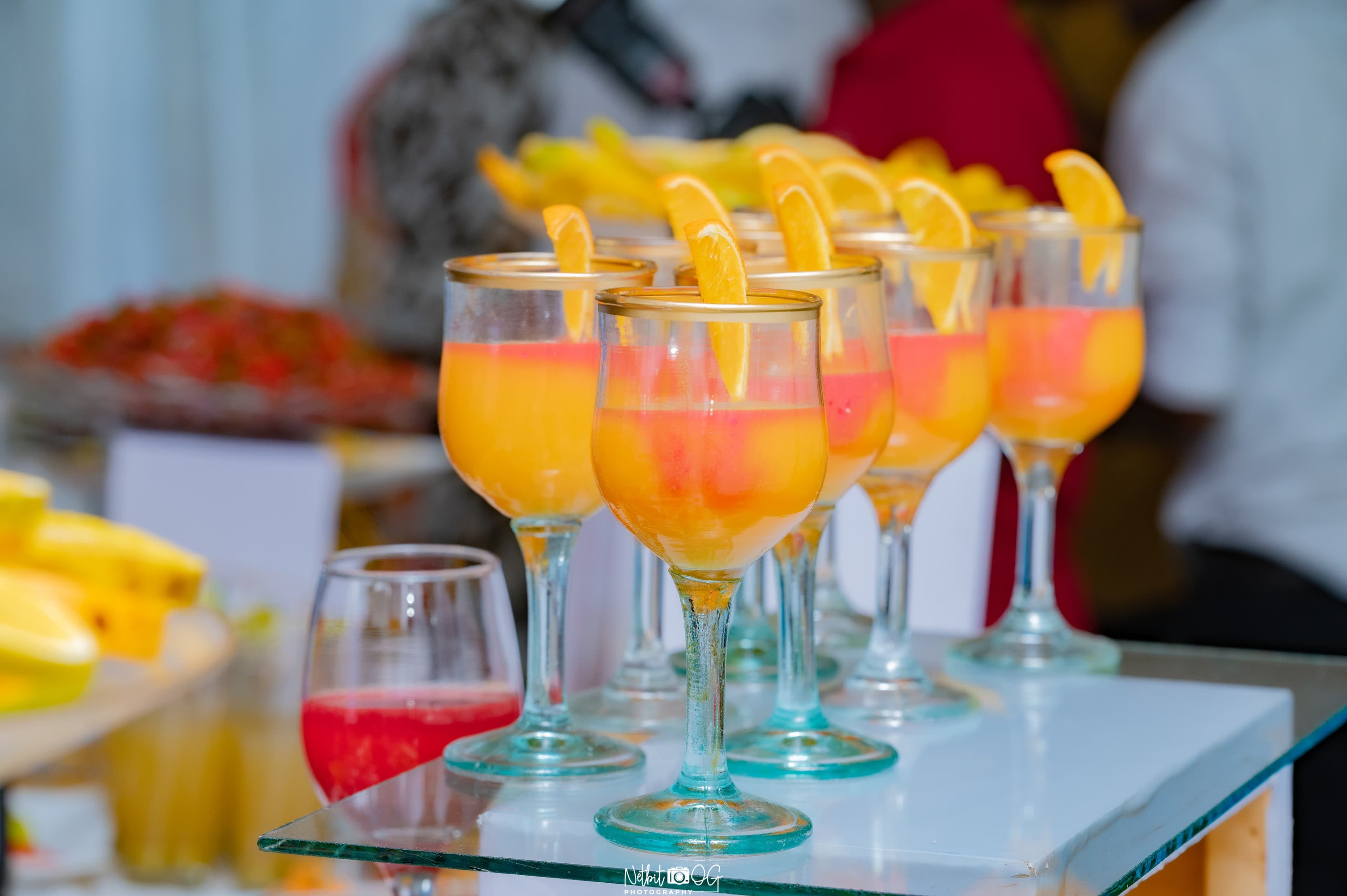 Respectful memorial service catering